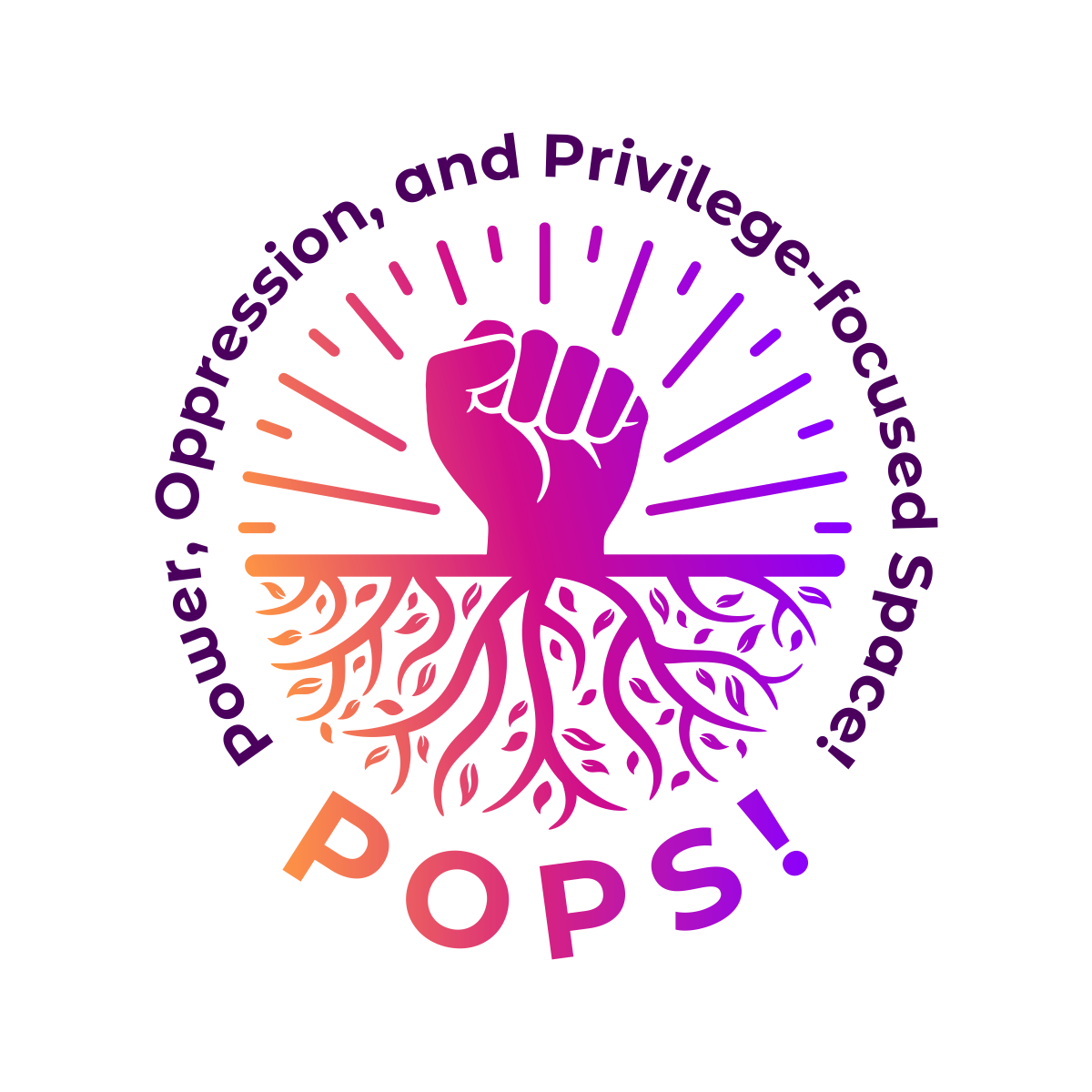 Image of tree with multiple birds in different shades on different branches, with the polyamory symbol of a heart with an infinity symbol wrapped around it and the words Polycules in Partnership® at top and bottom in curved text