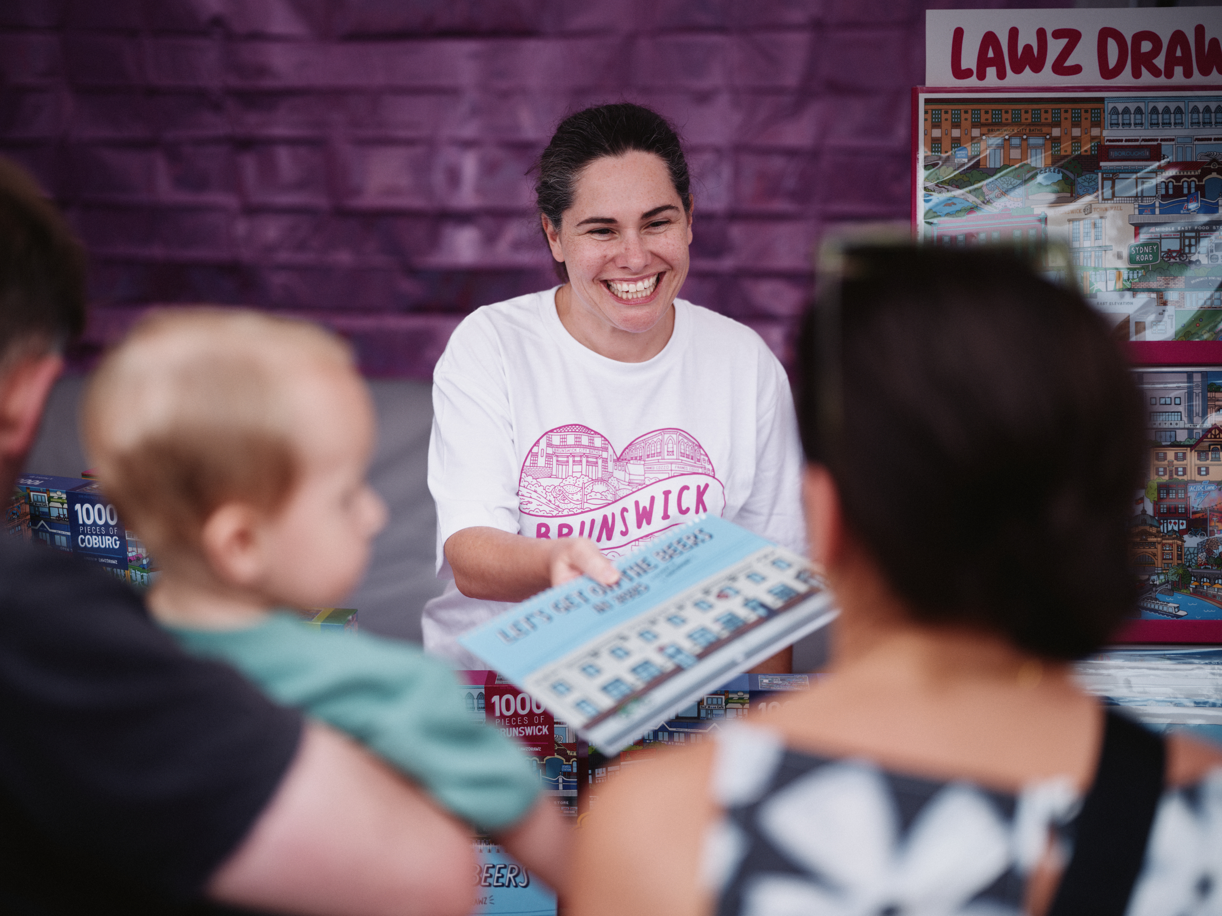 Image: Sydney Road Street Party Stall 2025. Image by Simon Fazio.