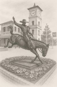 Example of a proposed statue (final design yet to be confirmed)