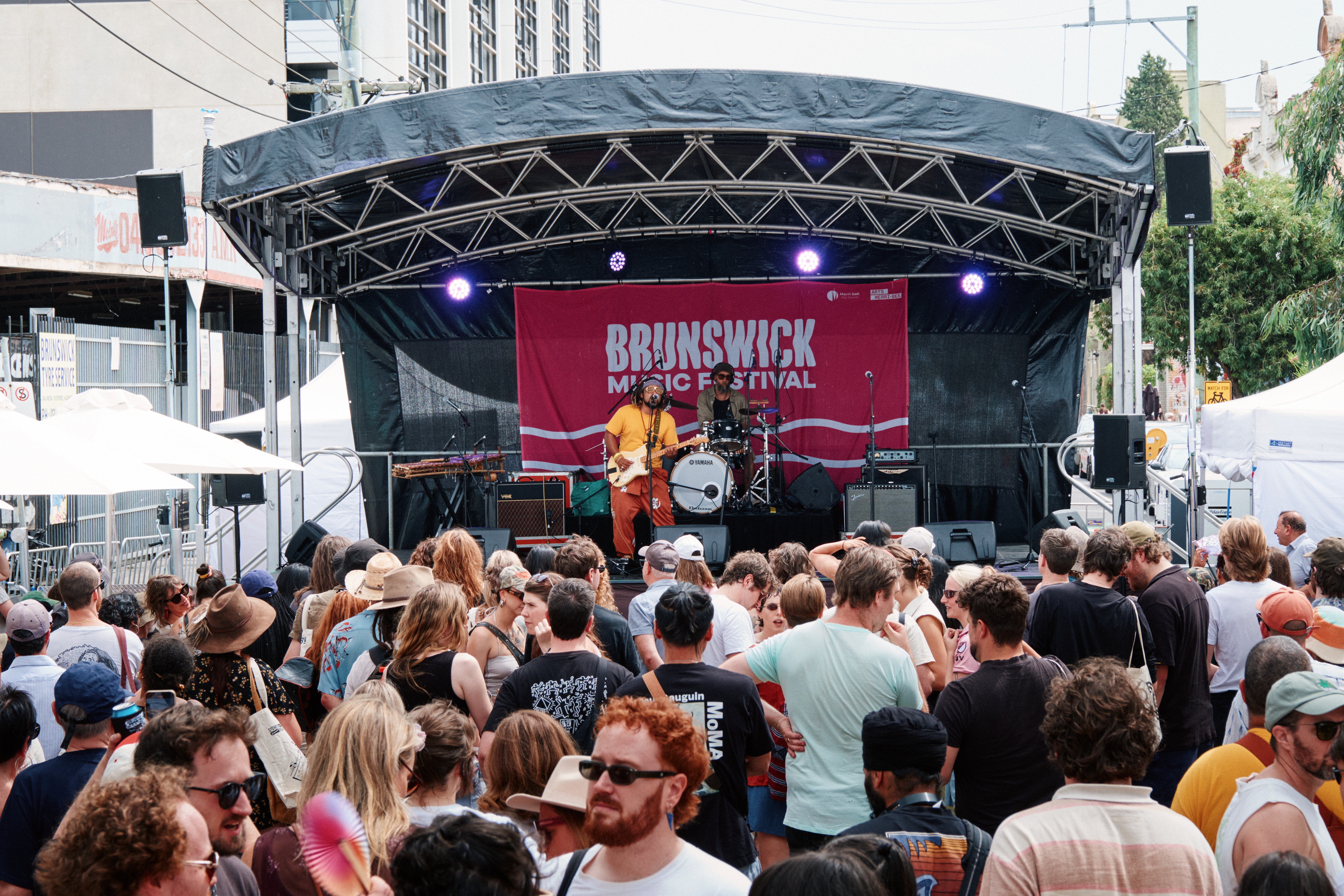 Image: Attendees at Sydney Road Street Party 2025. Image by Simon Fazio.